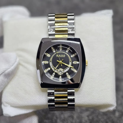 Rado-Inspired Premium Dual-Tone Watch